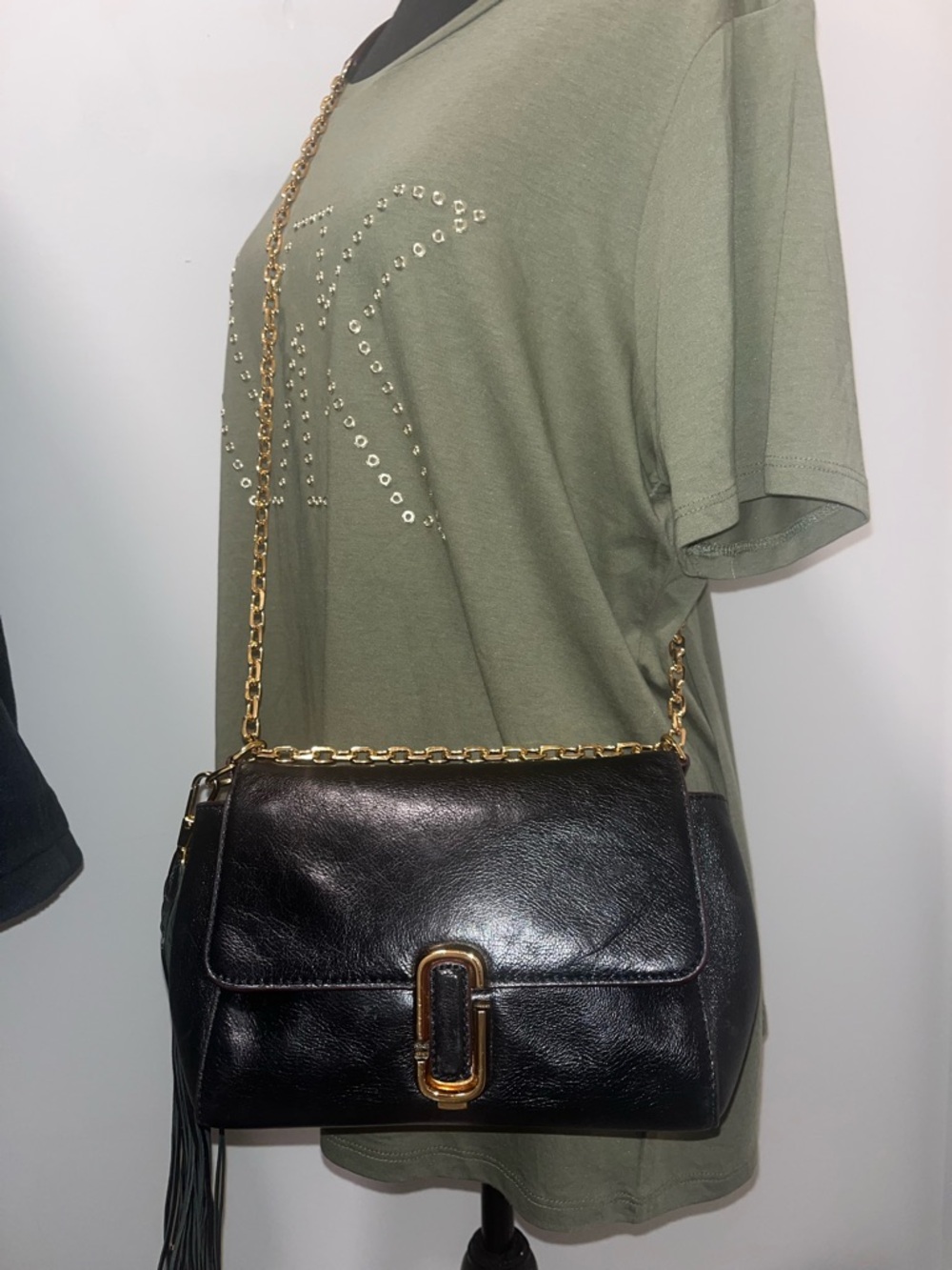 Marc Jacobs Snap Shot Tassel Crossbody/Shoulder Bag